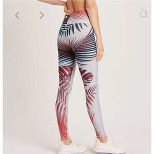 Niyama Sol Summer Daze Barefoot Leggings Womens XS Boho Yoga Athleisure Aa10